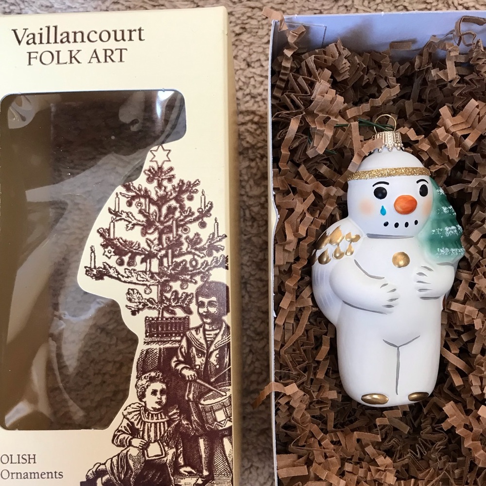 Vaillancourt Folk Art Ornament